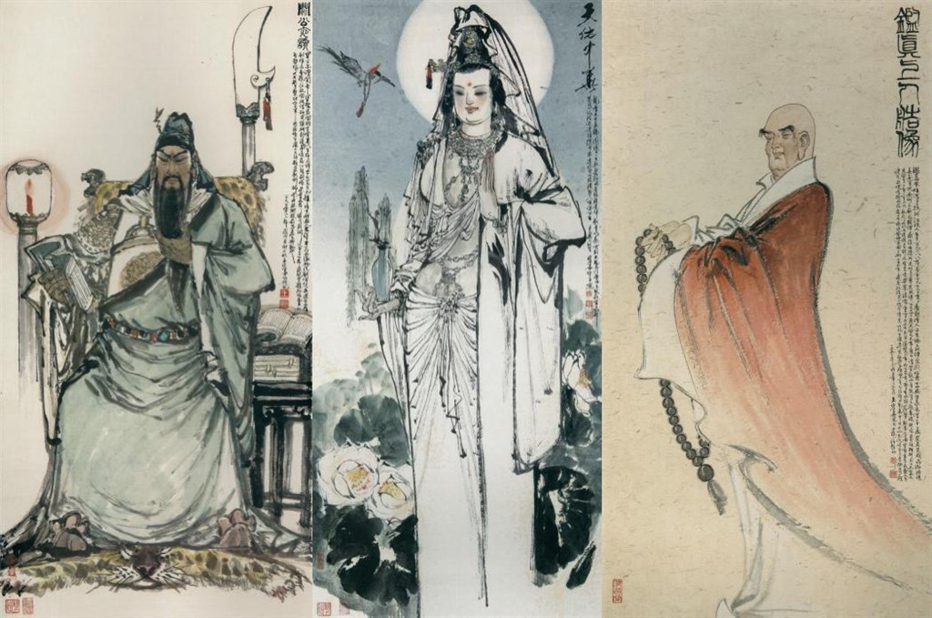 王宏喜的国画人物作品