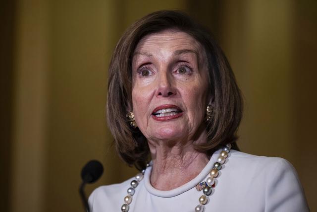 美国前众议院议长佩洛西 图源:视觉中国