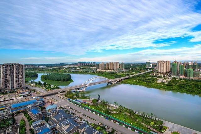 资阳城市风光.(资阳市委宣传部供图)