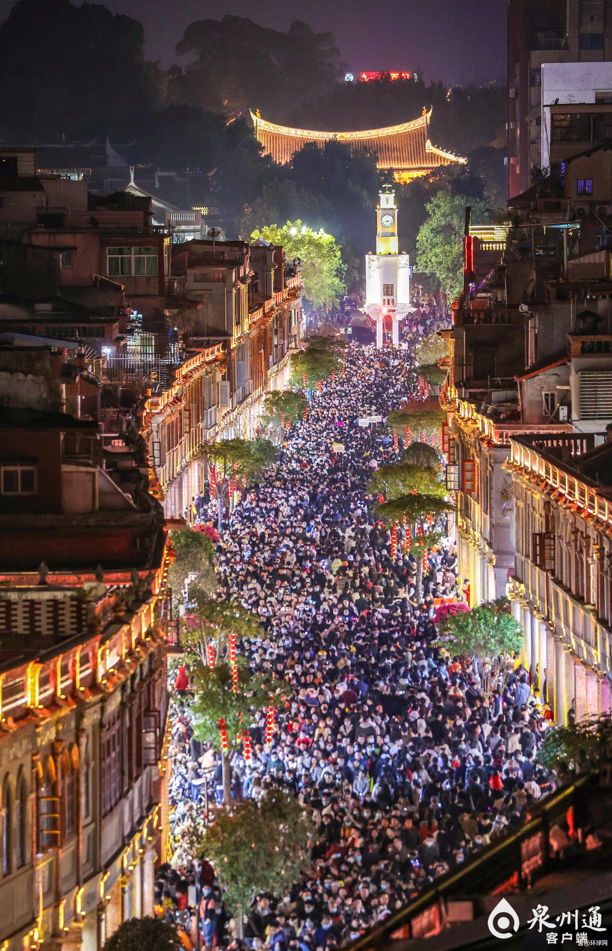 泉州中山路夜景.陈英杰 摄