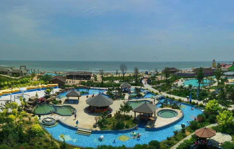 秦皇岛市北戴河新区黄金海岸渔岛景区.(资料片)通讯员刘莎摄