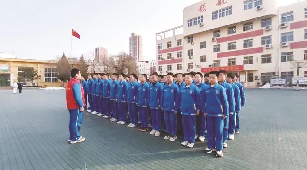 丰富校园体育生活,展示学生风采,日前,邯郸市创a扬帆初中初一级部举行