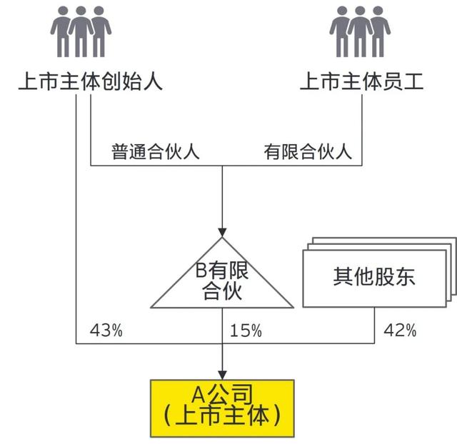 图一:a公司的股权架构
