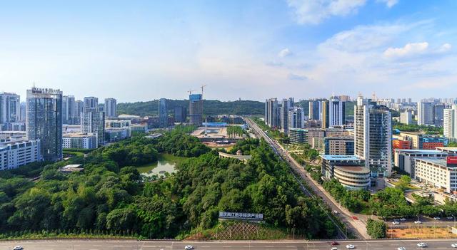 两江新区数字经济产业园.张坤琨/摄