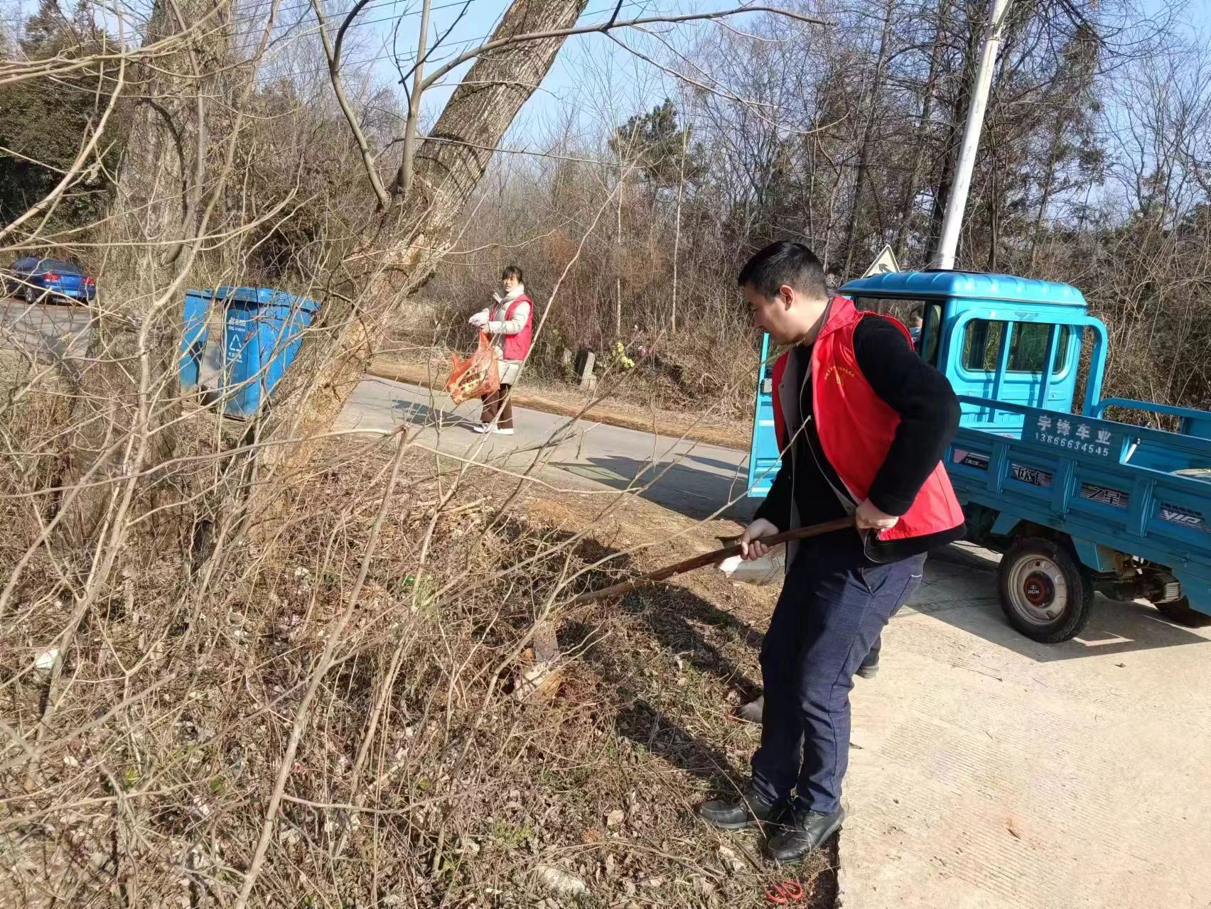 【网络中国节61春节】怀宁县石镜乡:村庄清洁共行动 乡村环境焕新颜