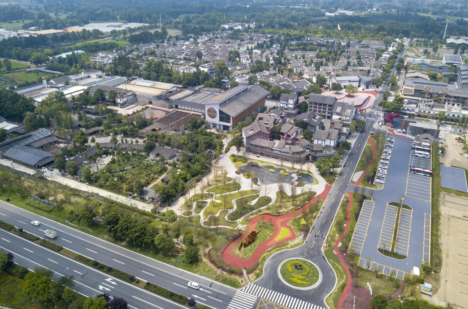 成都郫都区战旗村.