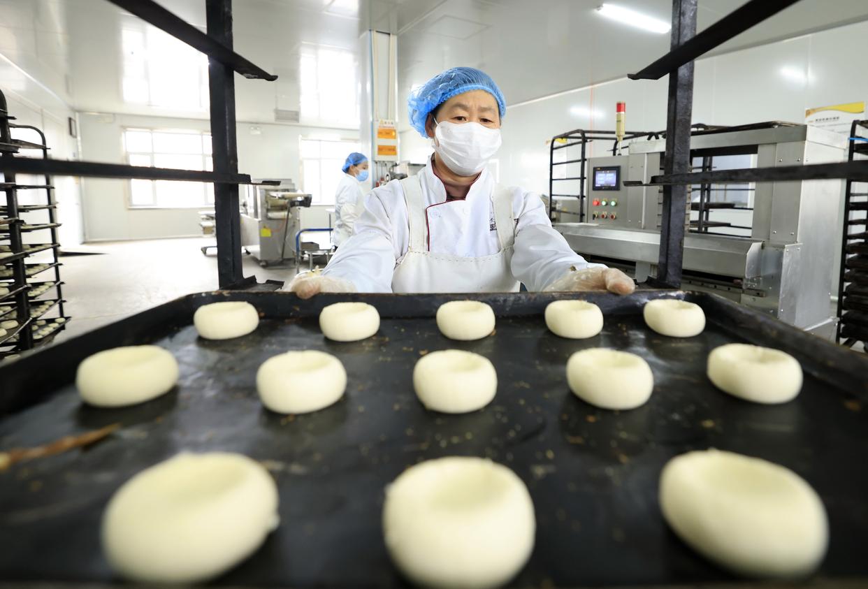 河北丰南:食品企业节前生产忙