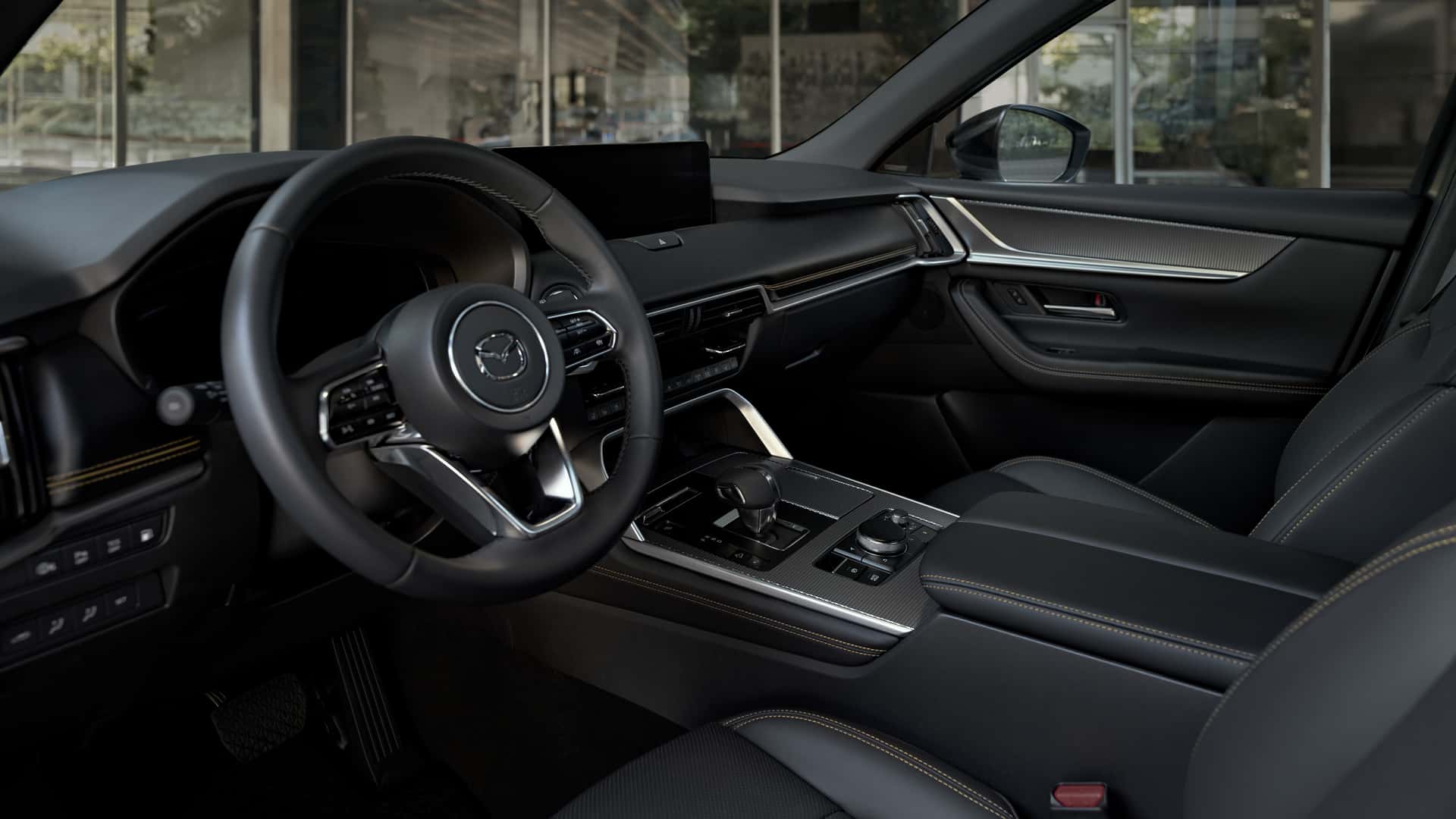 马自达 SUV 新车 CX-70 官图发布：定位中型车，提供燃油 / 插混动力