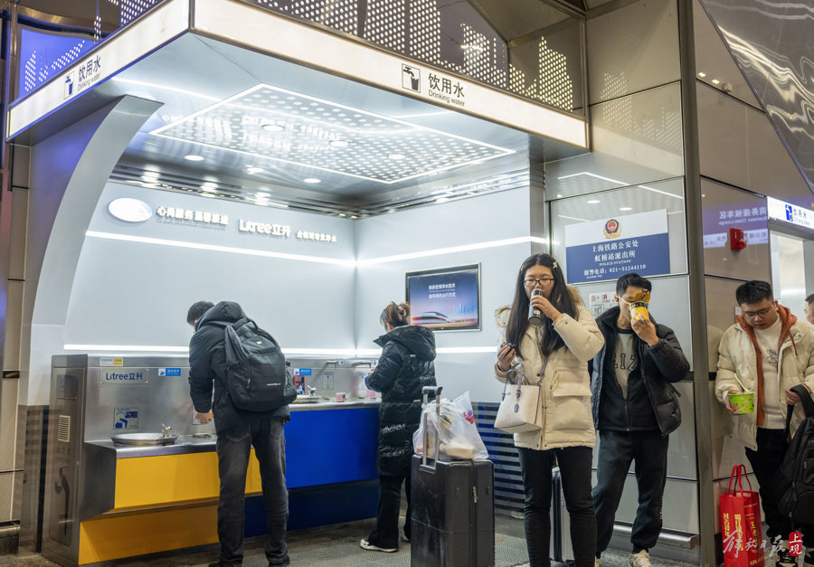 服务24小时不打烊 上海三大火车站全天开放候车大厅