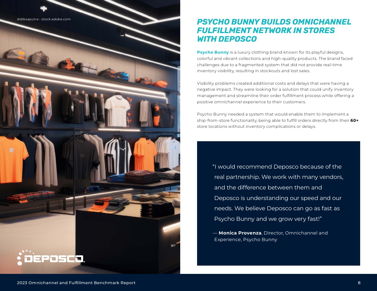 retailtouchpoints2023年全渠道及履约基准报告