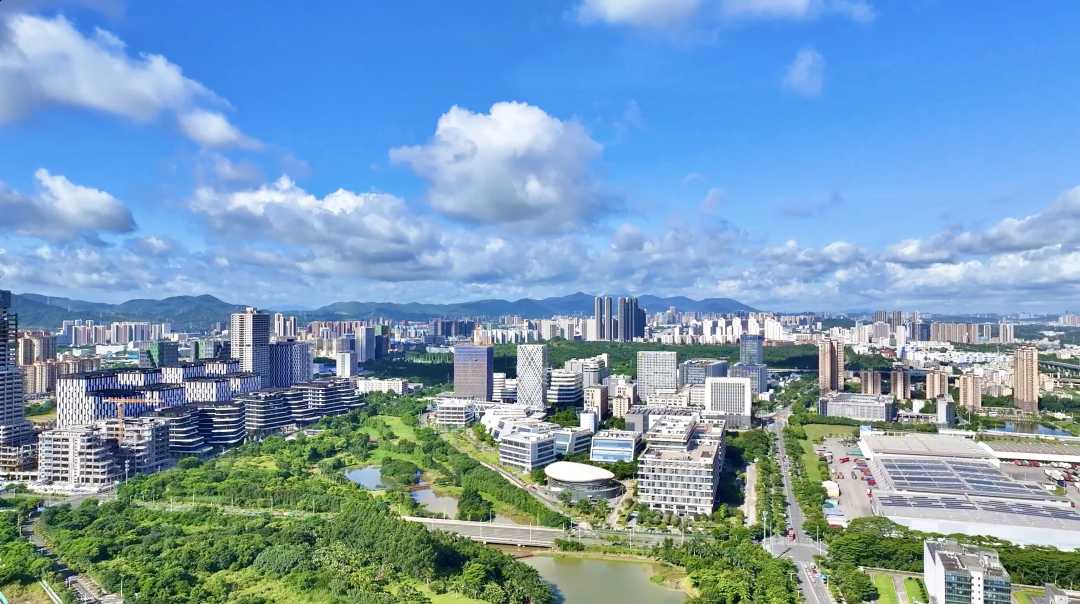 图为深圳市坪山城区一角.(资料图片)