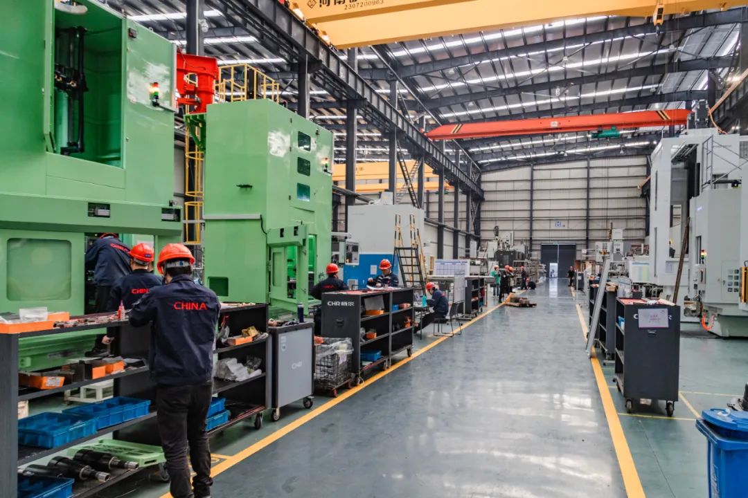 浙江畅尔智能装备股份有限公司装配车间.缙云县委报道组供图