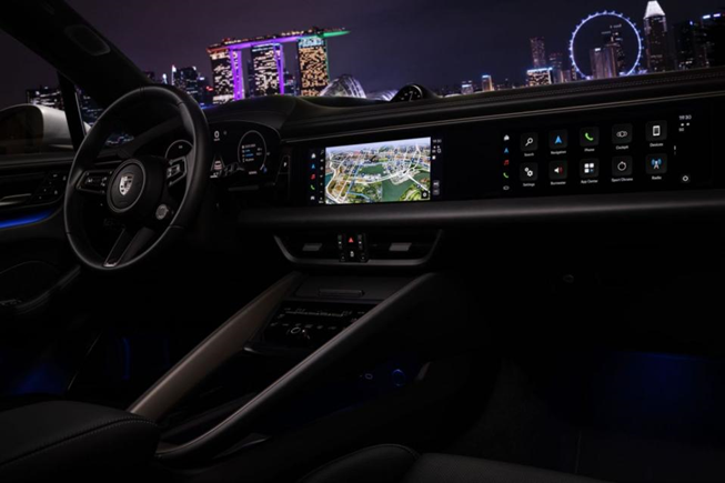 纯电macan内饰图/保时捷