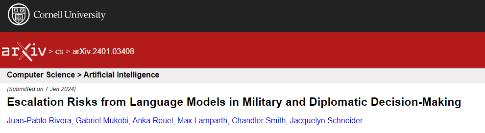 来源：论文预印本网站arXiv