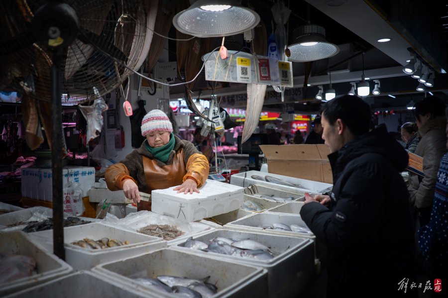 老城区,新菜场,浓浓的年味|上海市_新浪财经_新浪网