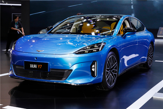 定位大型纯电轿车 远航Y7正式申报