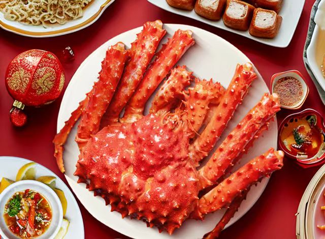 年年有"鱼",喜气"羊羊",感"蟹"有你……龙年"年夜饭"