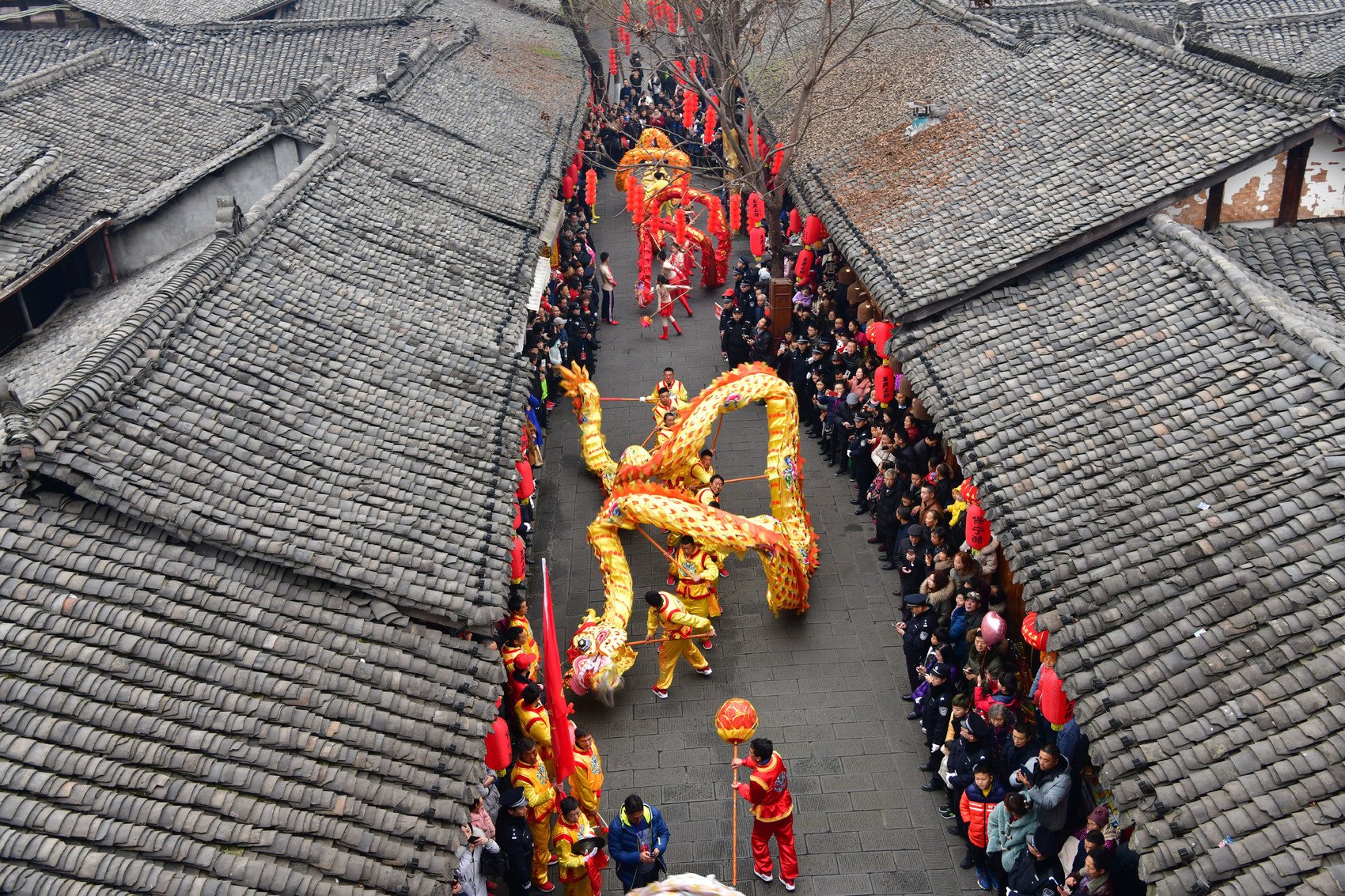 龙腾狮跃 年画报春 感受四川民俗里的浓浓年味丨锦绣中国年