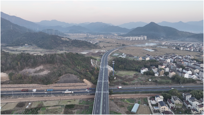 浙江余温公路临海ppp项目建成通车