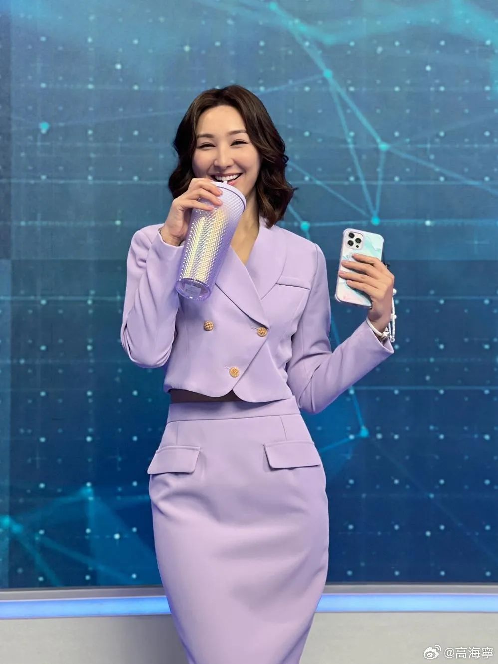 tvb艺人高海宁图源:高海宁微博