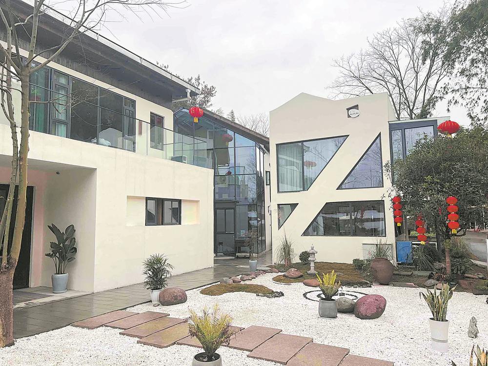 "西岭宿集"民宿外景