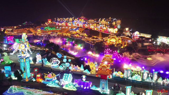 本届自贡灯会资料图片