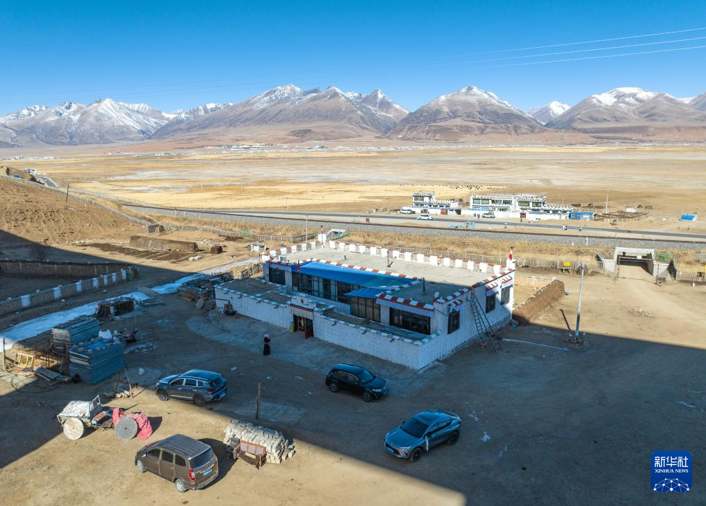 这是斯曲旺姆在西藏拉萨市当雄县公塘乡甲根村的家(2月10日摄,无人