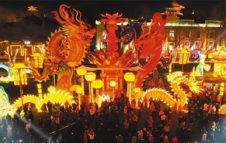 迎春灯会"龙"重登场