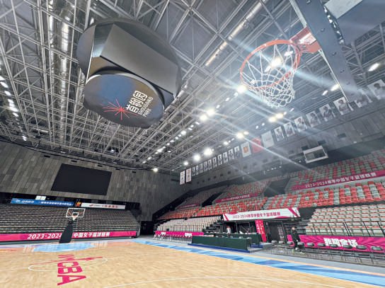 北京女篮新主场可容纳4000名观众。 本报记者 李远飞 摄