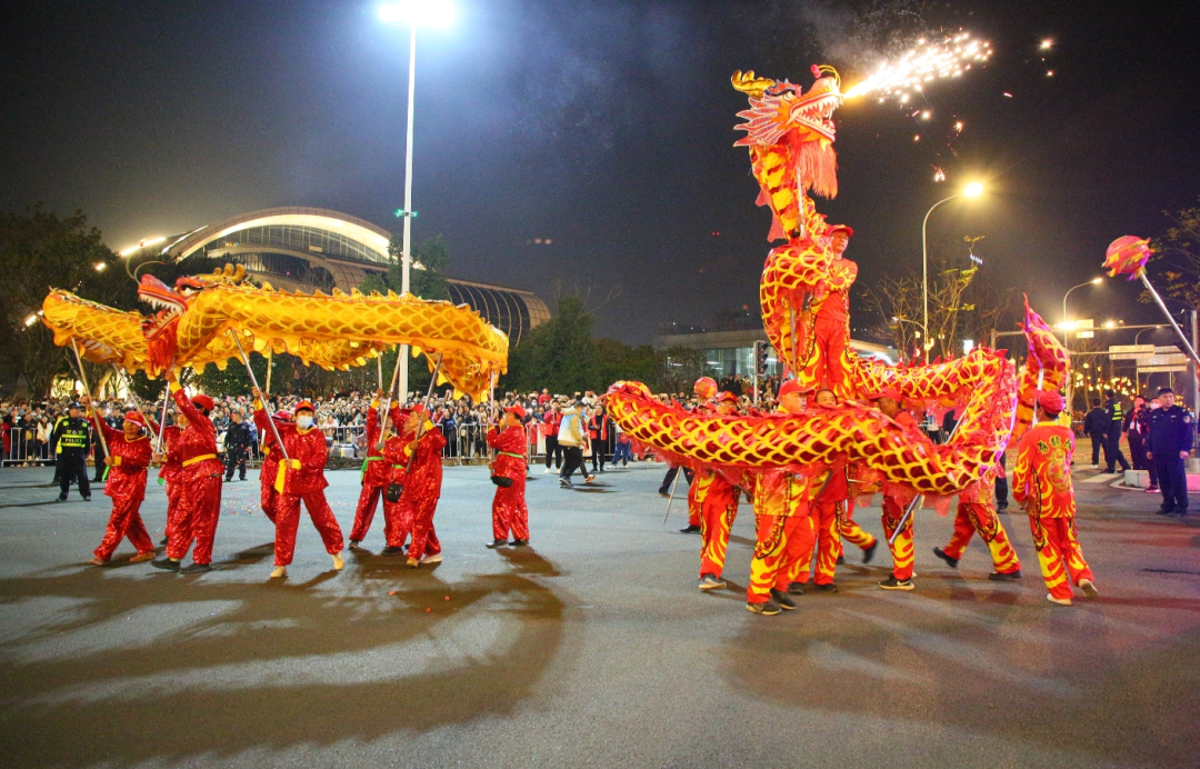 长乐民俗踩街活动人气满满→|市