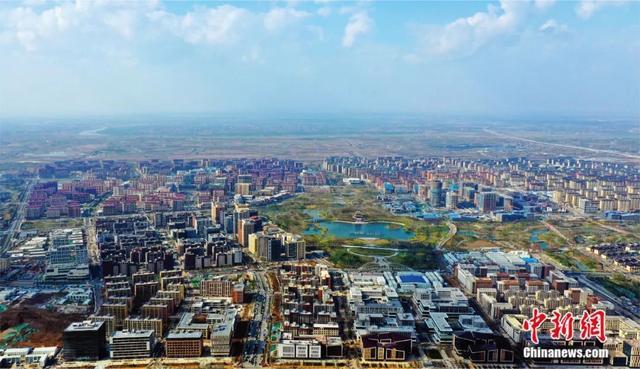2023年航拍雄安新区容东片区.刘光昱 摄