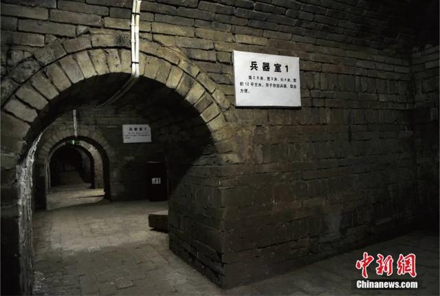 宋辽古战道内景.中新社记者 韩冰 摄