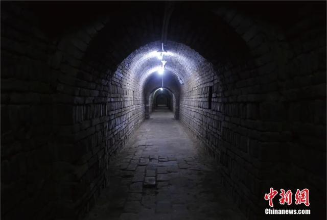 宋辽古战道内景.中新社记者 韩冰 摄