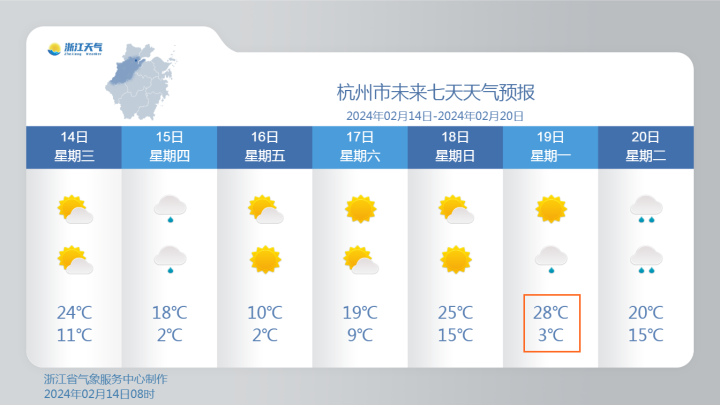 ▲图源：浙江天气20-21日，第二轮冷空气也要来了，这股冷空气的实力更为强劲，会达到寒潮级别。