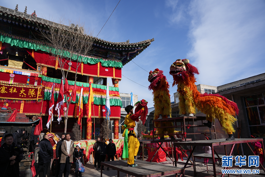 新春走基层丨西宁：这里的社火热热闹闹年味足