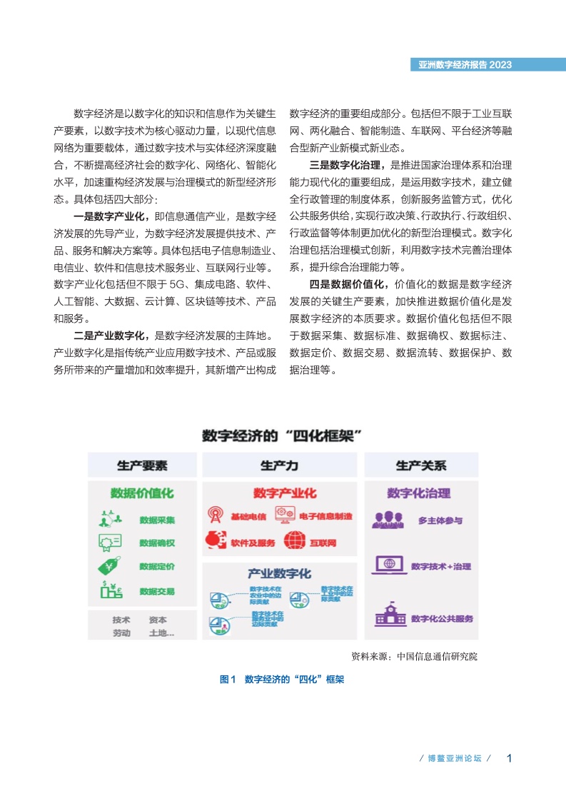 来源: 博鳌亚洲论坛，并加速与垂直行业深度融合，中国信息通信研究院