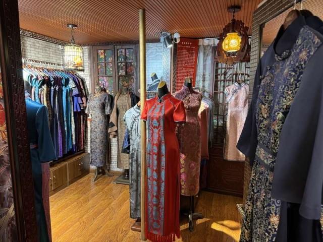 北京旗袍百年老店图片