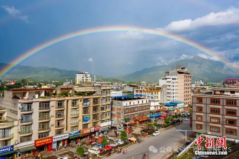 图为广西梧州市苍梧县沙头镇.何华文 摄