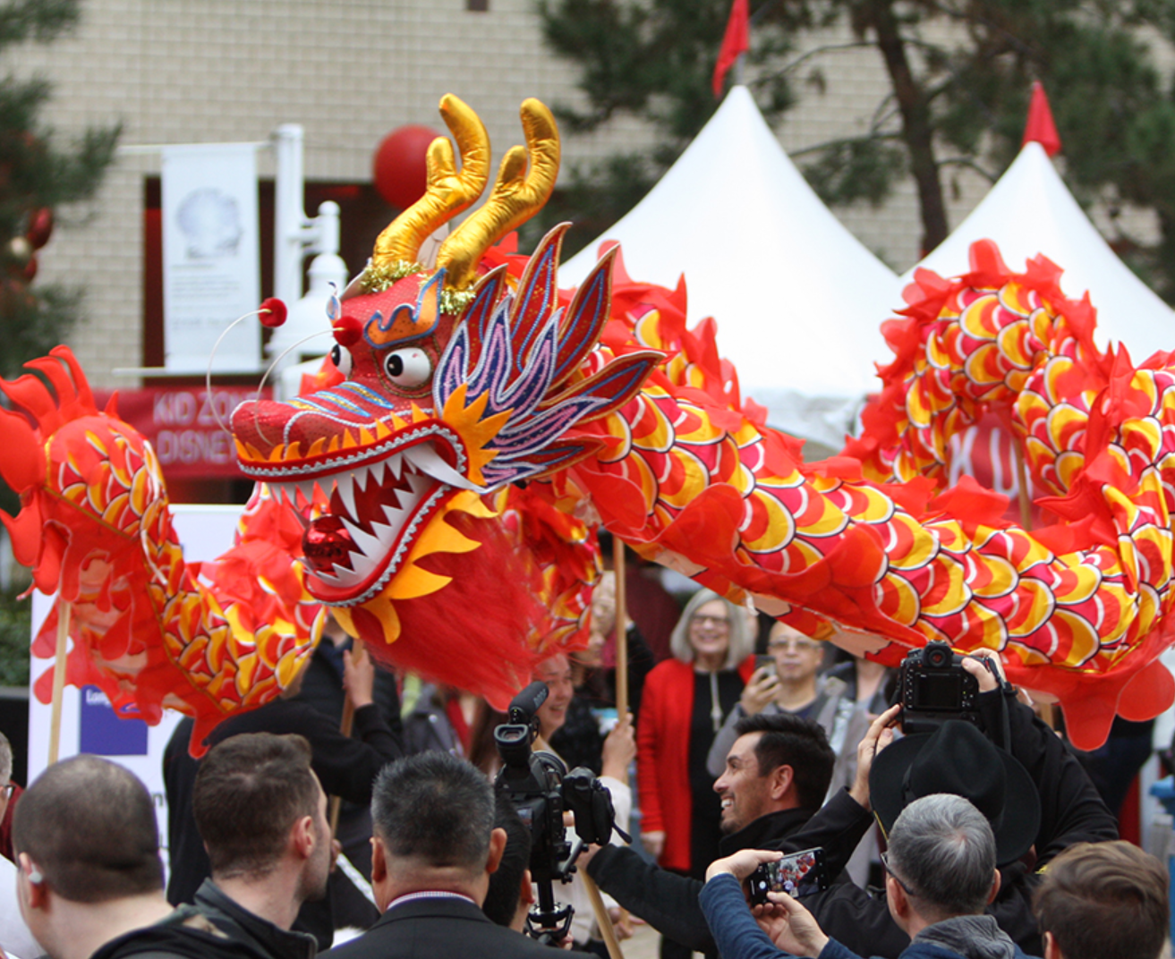 ▲海外社区庆祝中国新年