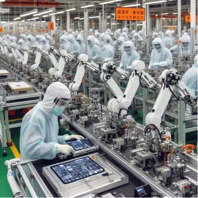 机器人自动化广泛应用于制造业生产
