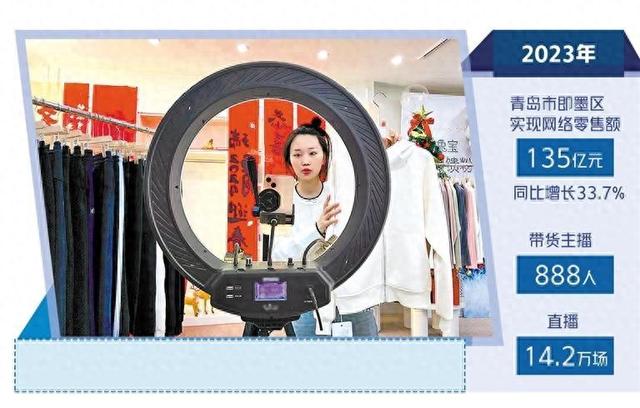 青岛市即墨区——直播电商激发服装产业活力|直播_新浪财经_新浪网
