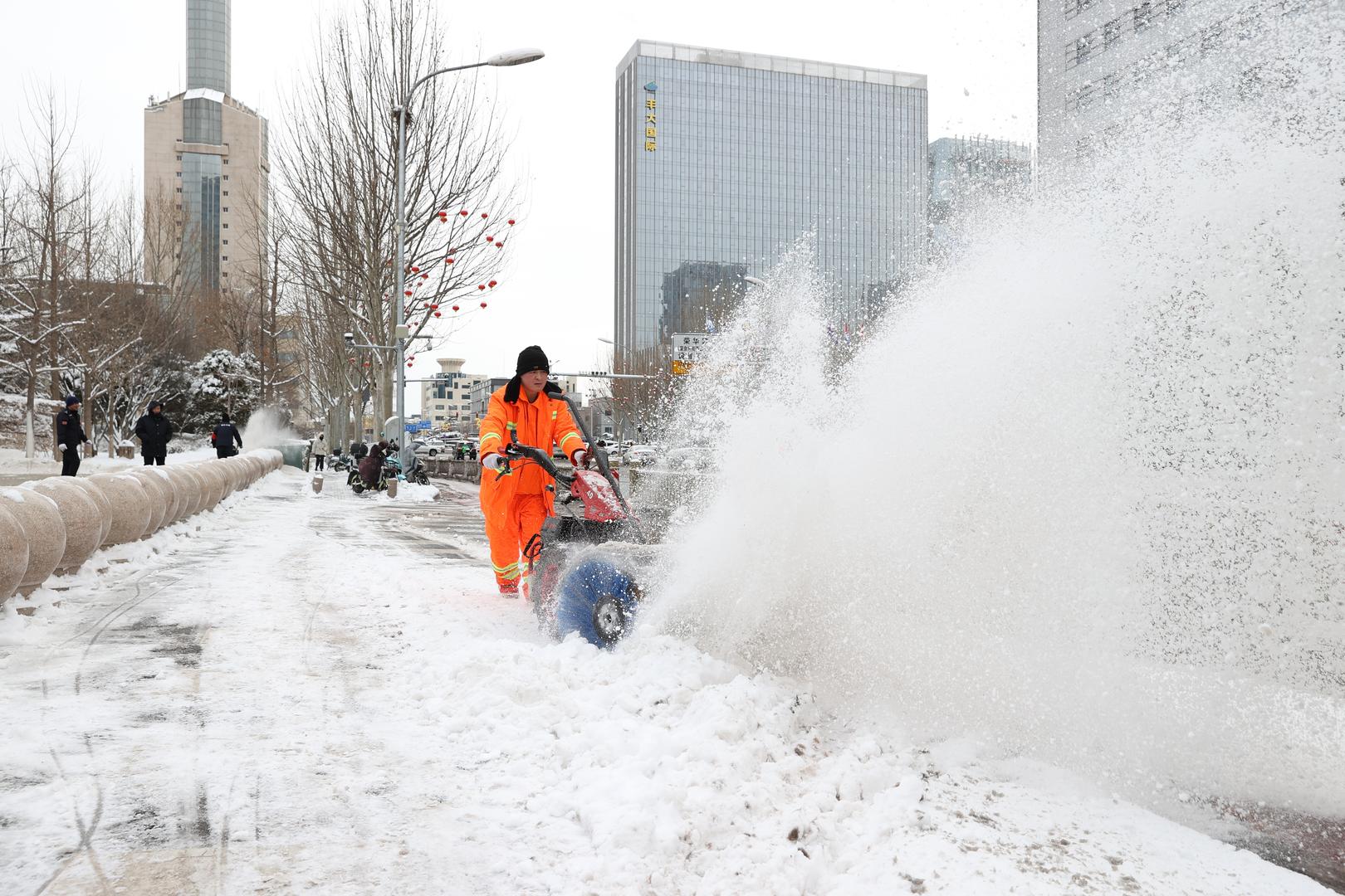 ▲2024年2月21日一早，限速降速等具体措施。北京，20日北京市出现中到大雪，2023年12月14日，高女士也称，受访者供图