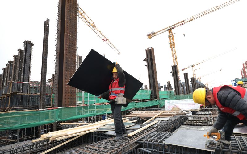 北京城市副中心站综合交通枢纽工程已复工,主体结构年底完成|北京市