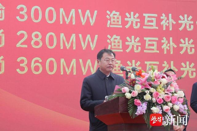 区委常委,赣榆经济开发区党工委书记邵胤致辞墩尚镇党委副书记,镇长