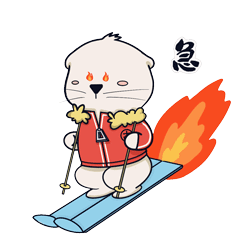 超可爱~吉小貂表情包第二弹来袭_新浪新闻