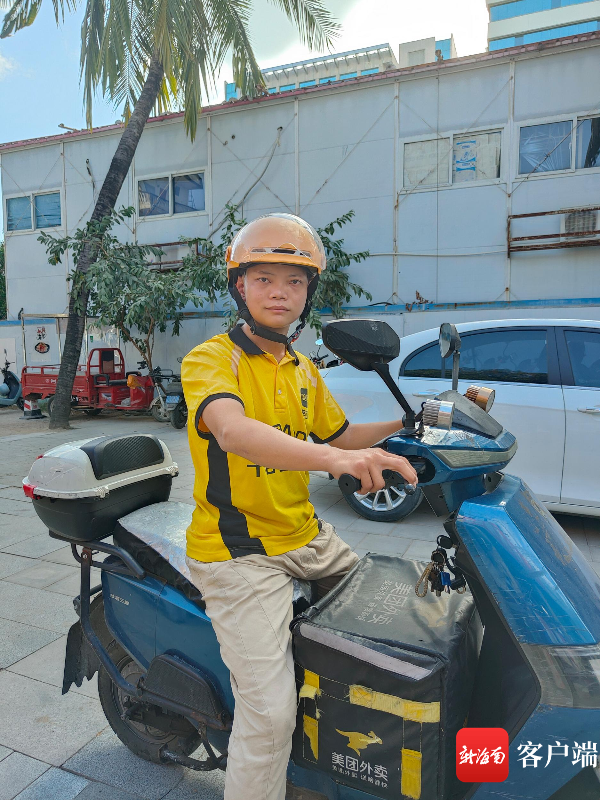 "鹿城新锋"候选人丨美团众包骑手黄建峰:"但行好事 莫问前程"