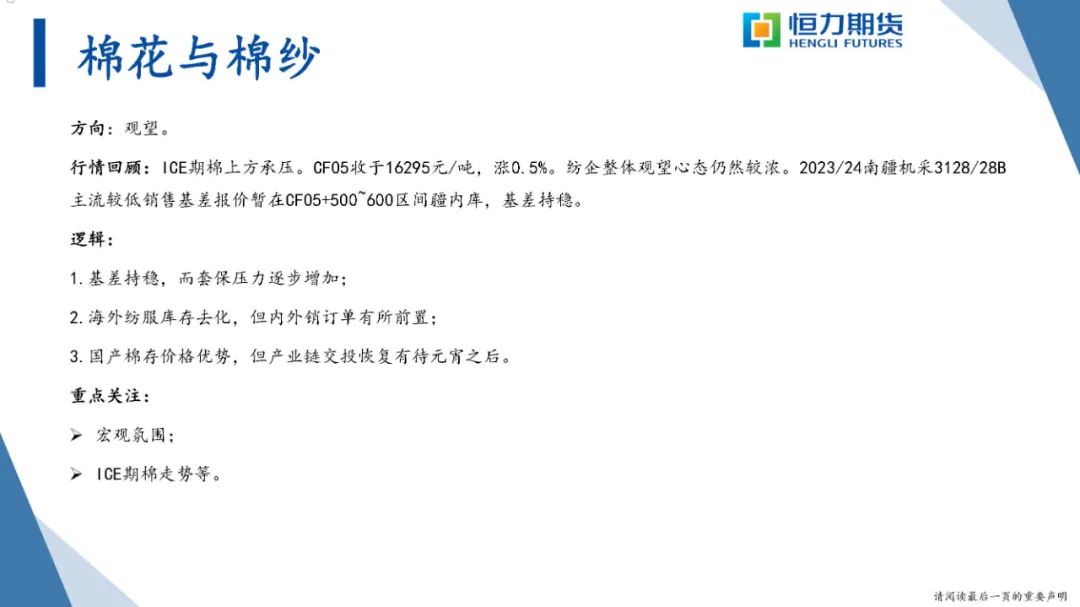 恒力期货化工品日报20240223