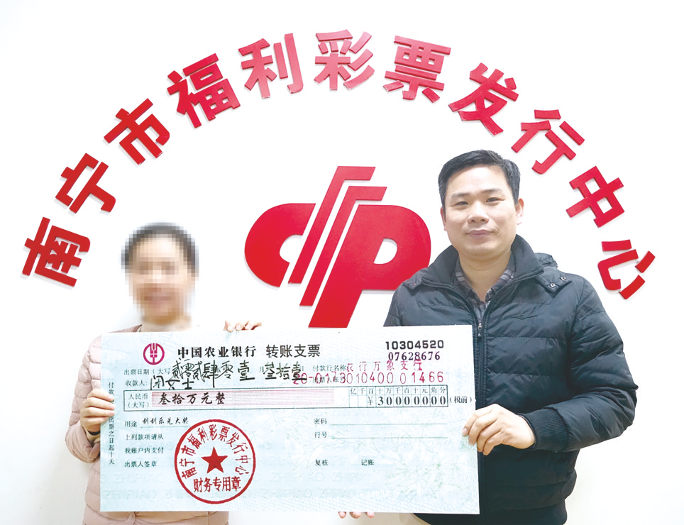 夫妇喜中"龙年生肖票"30万元大奖_新浪财经_新浪网