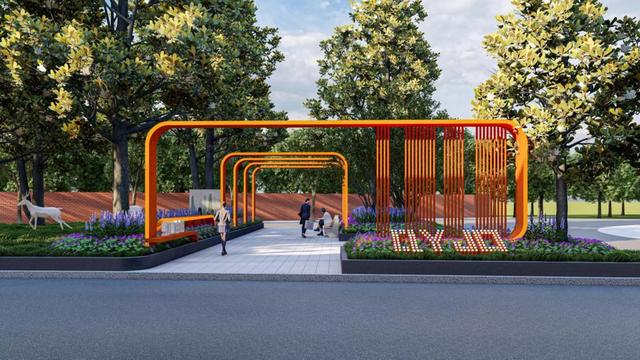 今天开工的中山北一路赤峰路口沿街景观微更新工程,地处轨道交通3号线