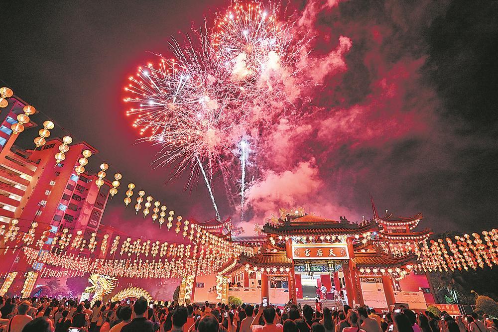 传播中华文化 传递龙年祝福|庙会_新浪财经_新浪网